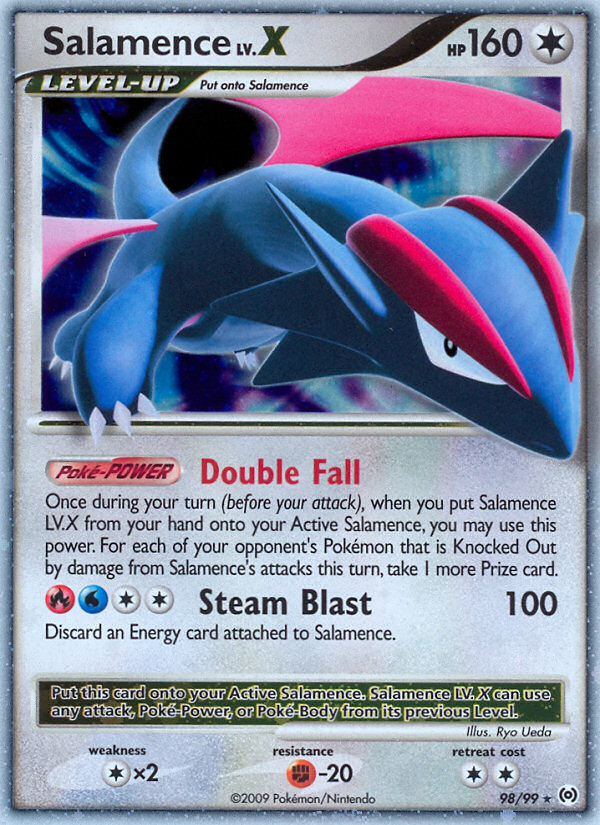 Salamence LV.X (98/99) [Platinum: Arceus] | Cracking-Singles