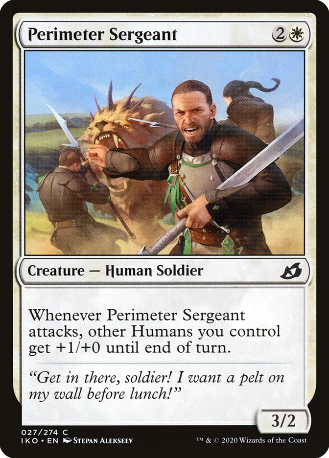 Perimeter Sergeant [Ikoria: Lair of Behemoths] | Cracking-Singles