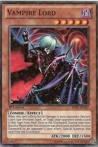 Vampire Lord [BP01-EN127] Starfoil Rare | Cracking-Singles