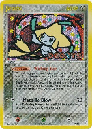 Jirachi (9/107) (Stamped) [EX: Deoxys] | Cracking-Singles