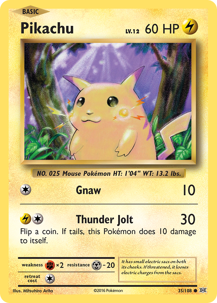 Pikachu (35/108) [XY: Evolutions] | Cracking-Singles