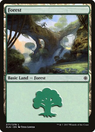 Forest (277) [Ixalan] | Cracking-Singles