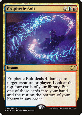 Prophetic Bolt [Commander 2015] | Cracking-Singles