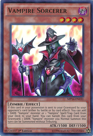 Vampire Sorcerer [MP14-EN151] Ultra Rare | Cracking-Singles