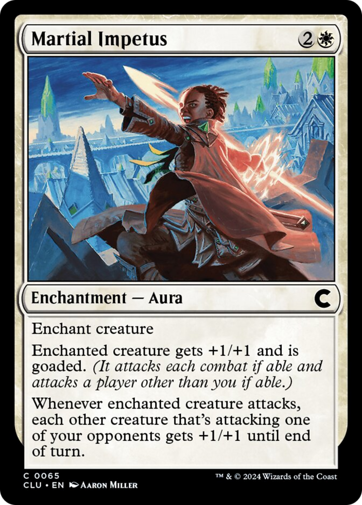 Martial Impetus [Ravnica: Clue Edition] | Cracking-Singles