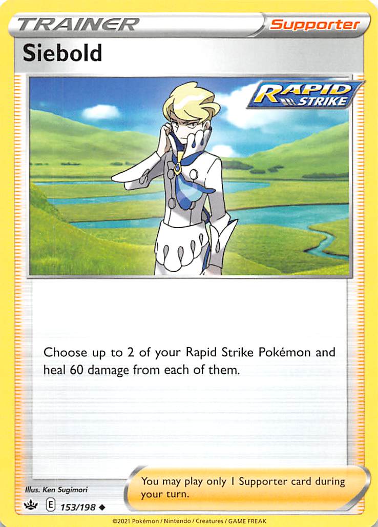 Siebold (153/198) [Sword & Shield: Chilling Reign] | Cracking-Singles