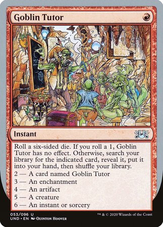 Goblin Tutor [Unsanctioned] | Cracking-Singles