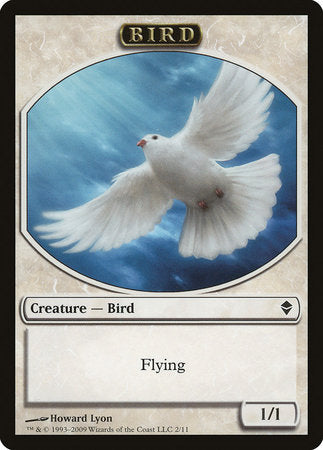 Bird Token [Zendikar Tokens] | Cracking-Singles