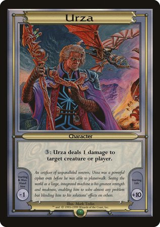 Urza (Oversize) [Vanguard Series] | Cracking-Singles