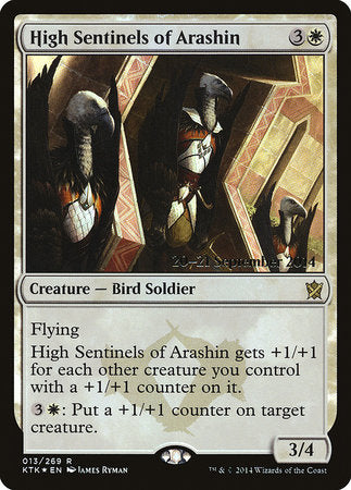 High Sentinels of Arashin [Khans of Tarkir Promos] | Cracking-Singles