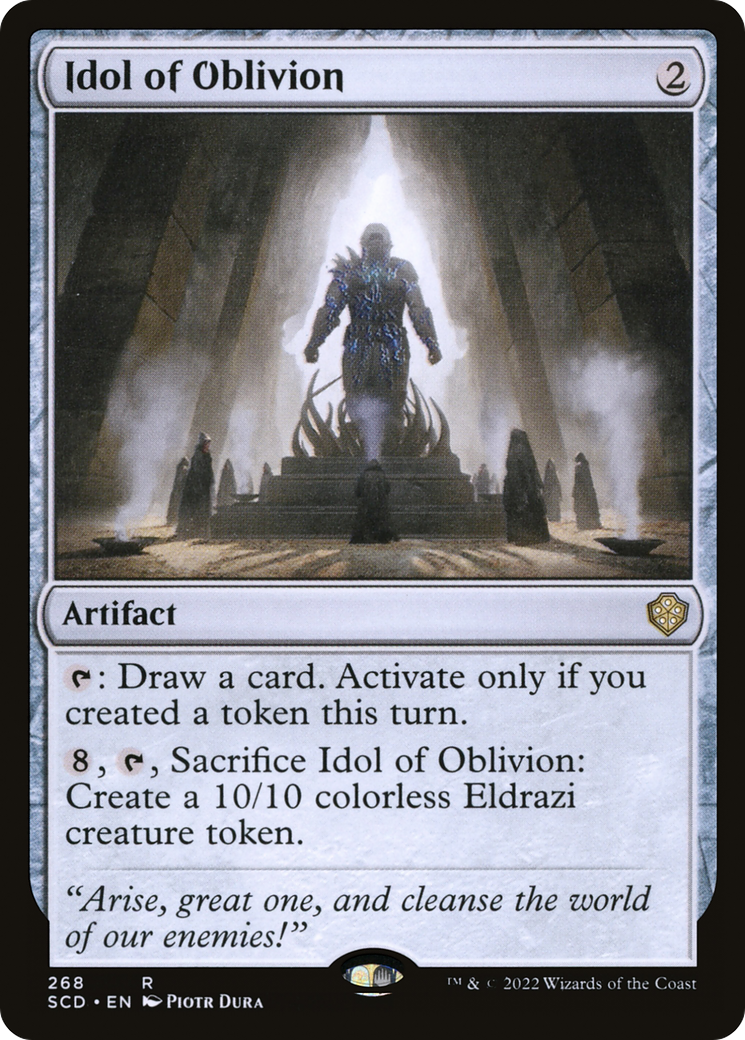 Idol of Oblivion [Starter Commander Decks] | Cracking-Singles