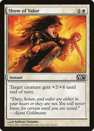 Show of Valor [Magic 2013] | Cracking-Singles