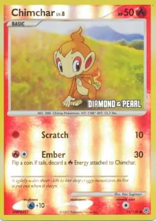 Chimchar (76/130) [Burger King Promos: 2008 Collection] | Cracking-Singles