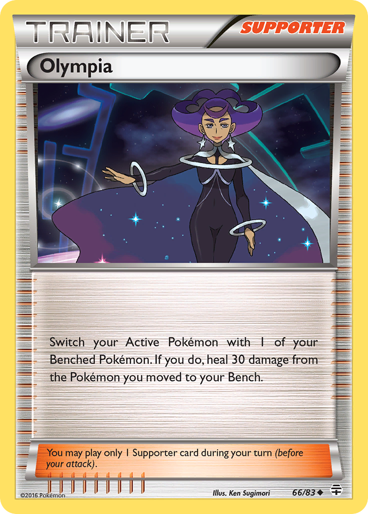 Olympia (66/83) [XY: Generations] | Cracking-Singles