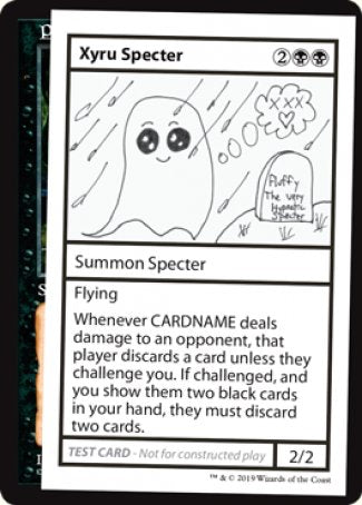 Xyru Specter (2021 Edition) [Mystery Booster Playtest Cards] | Cracking-Singles