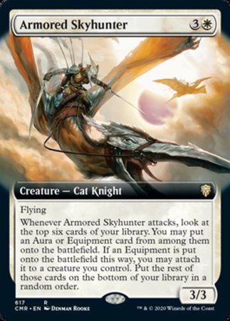 Armored Skyhunter (Extended Art) [Commander Legends] | Cracking-Singles