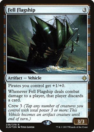 Fell Flagship [Ixalan Promos] | Cracking-Singles