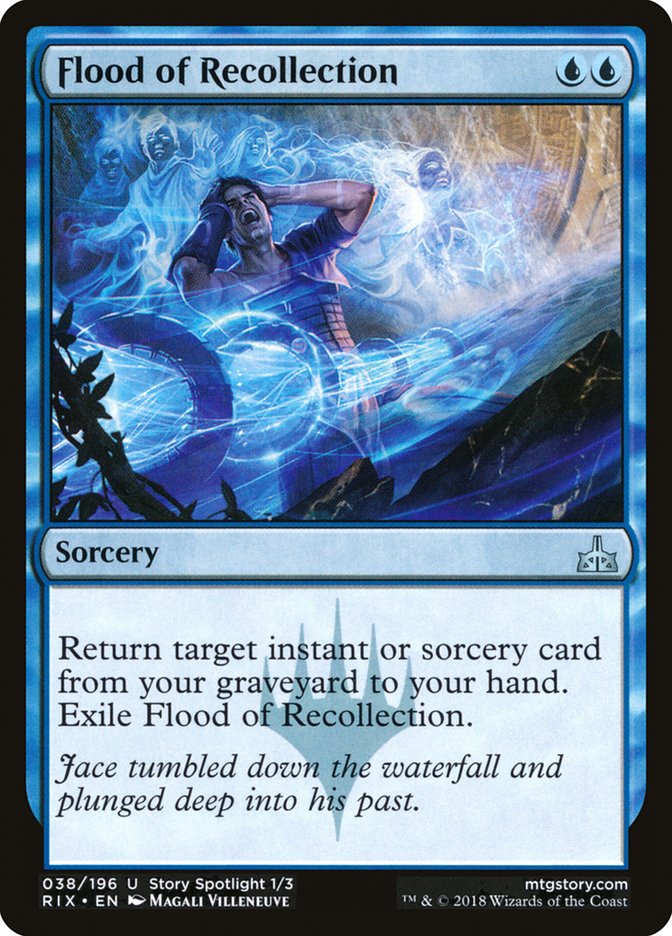 Flood of Recollection [Rivals of Ixalan] | Cracking-Singles