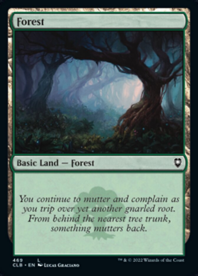 Forest (469) [Commander Legends: Battle for Baldur's Gate] | Cracking-Singles