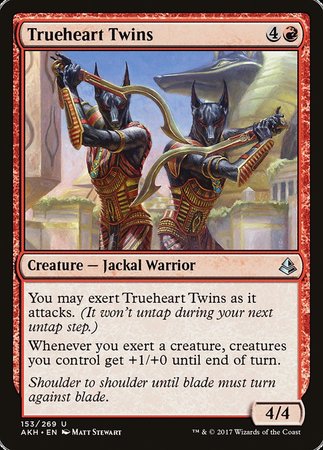 Trueheart Twins [Amonkhet] | Cracking-Singles