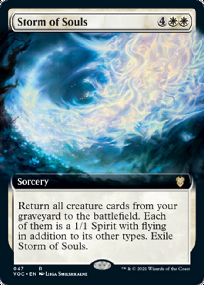 Storm of Souls (Extended) [Innistrad: Crimson Vow Commander] | Cracking-Singles