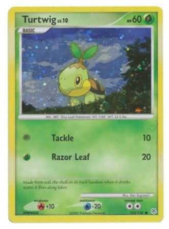 Turtwig (103/130) (Cosmos Holofoil) [Diamond & Pearl: Base Set] | Cracking-Singles