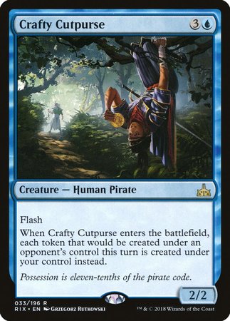 Crafty Cutpurse [Rivals of Ixalan] | Cracking-Singles