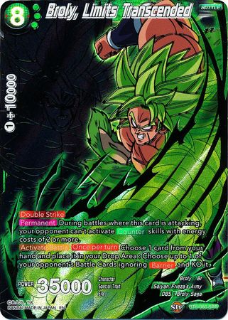 Broly, Limits Transcended (SPR) [BT6-060_SPR] | Cracking-Singles