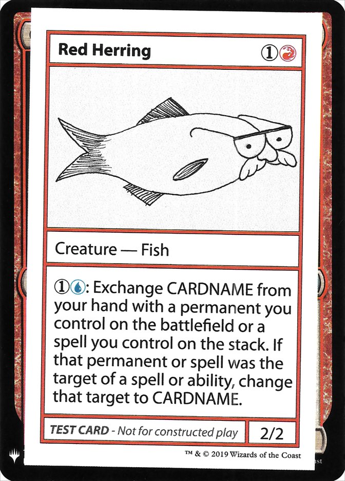 Red Herring [Mystery Booster Playtest Cards] | Cracking-Singles