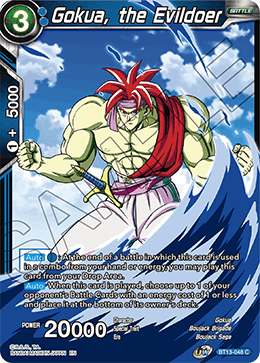 Gokua, the Evildoer (Common) [BT13-048] | Cracking-Singles