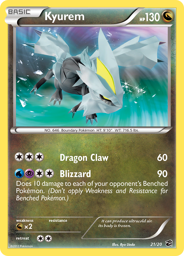 Kyurem (21/20) [Black & White: Dragon Vault] | Cracking-Singles