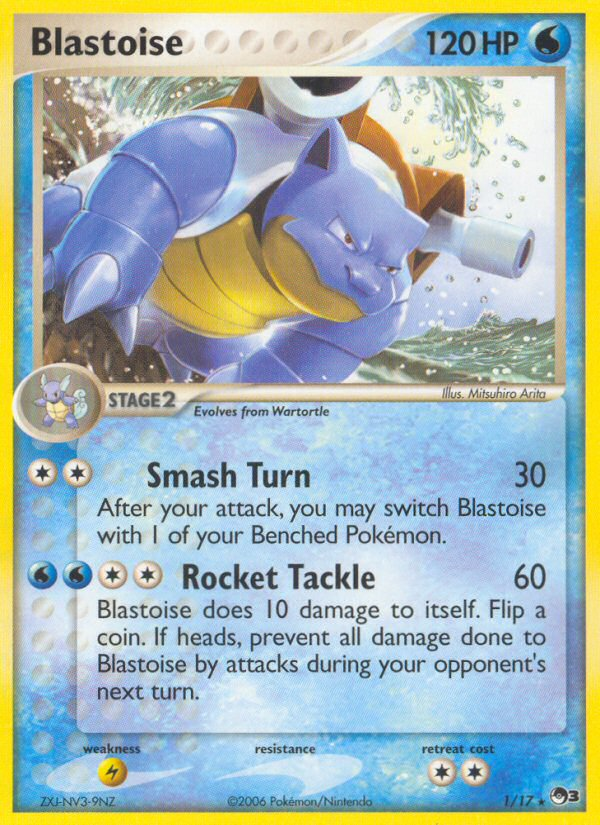 Blastoise (1/17) [POP Series 3] | Cracking-Singles