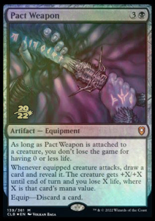 Pact Weapon [Commander Legends: Battle for Baldur's Gate Prerelease Promos] | Cracking-Singles