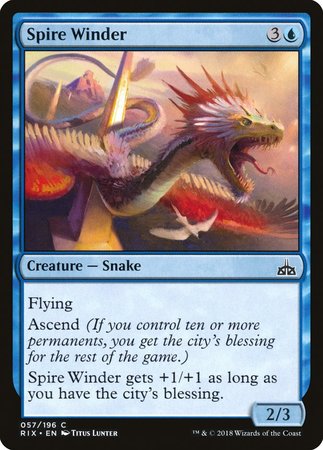 Spire Winder [Rivals of Ixalan] | Cracking-Singles