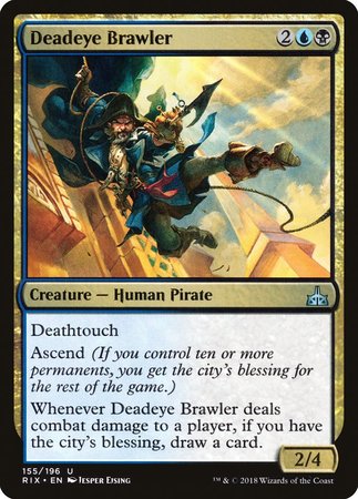 Deadeye Brawler [Rivals of Ixalan] | Cracking-Singles