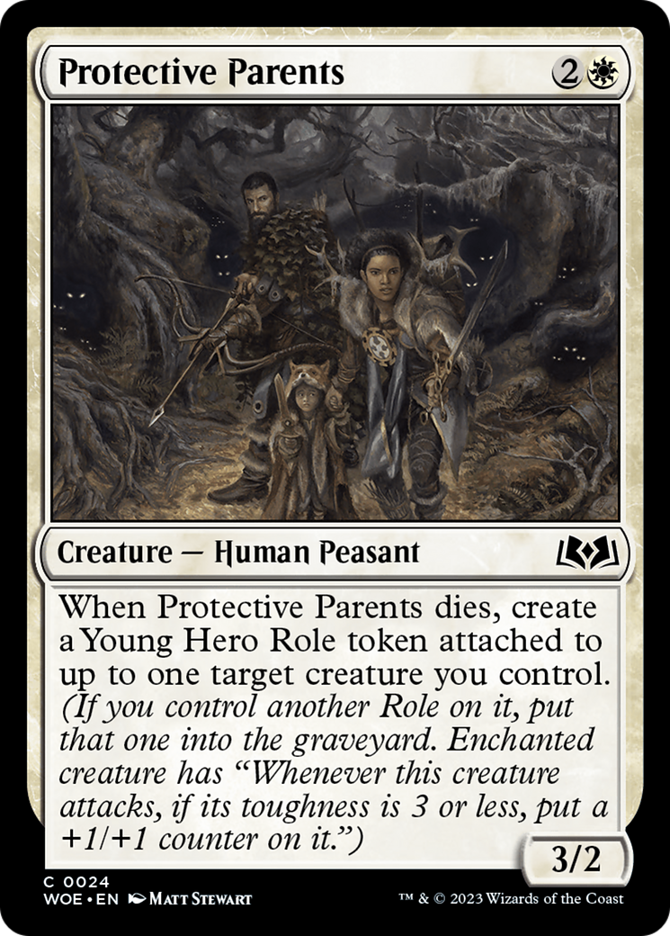 Protective Parents [Wilds of Eldraine] | Cracking-Singles