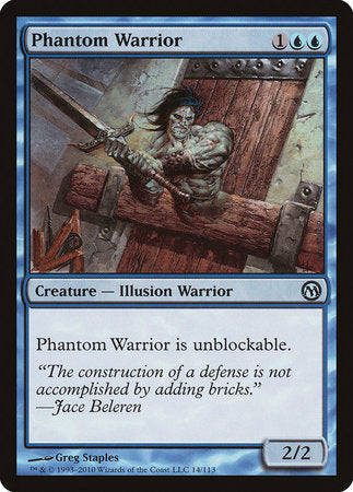 Phantom Warrior [Duels of the Planeswalkers] | Cracking-Singles