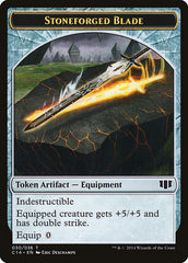 Stoneforged Blade // Germ Double-sided Token [Commander 2014 Tokens] | Cracking-Singles