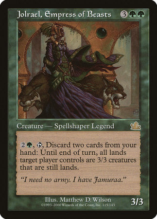 Jolrael, Empress of Beasts [Prophecy] | Cracking-Singles