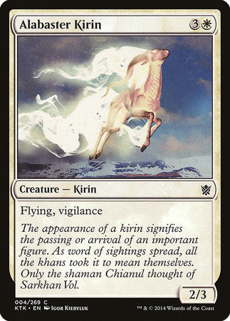 Alabaster Kirin [Khans of Tarkir] | Cracking-Singles