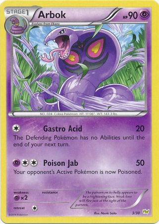 Arbok (3/30) [XY: Trainer Kit - Noivern] | Cracking-Singles