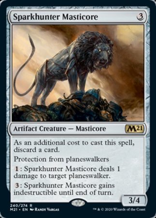 Sparkhunter Masticore [Core Set 2021] | Cracking-Singles