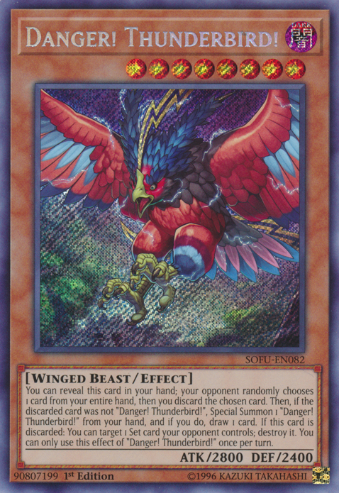 Danger! Thunderbird! [SOFU-EN082] Secret Rare | Cracking-Singles