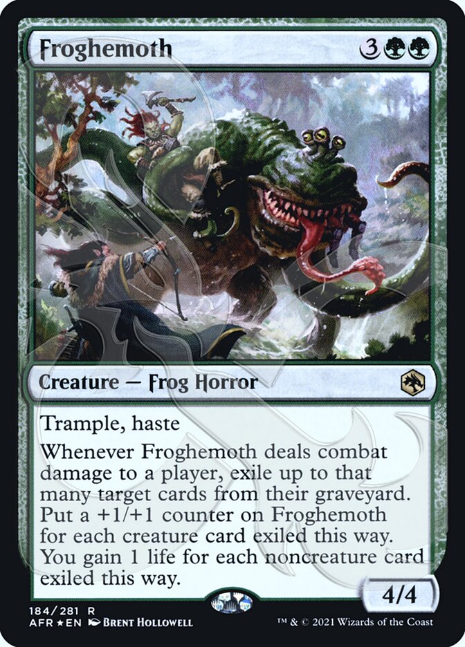 Froghemoth (Ampersand Promo) [Dungeons & Dragons: Adventures in the Forgotten Realms Promos] | Cracking-Singles