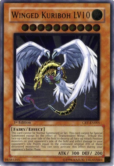 Winged Kuriboh LV10 [CRV-EN005] Ultimate Rare | Cracking-Singles