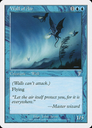 Wall of Air [Seventh Edition] | Cracking-Singles