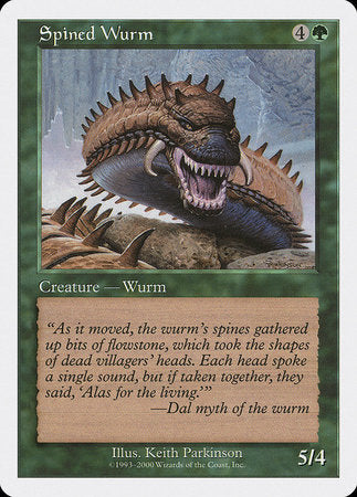 Spined Wurm [Starter 2000] | Cracking-Singles