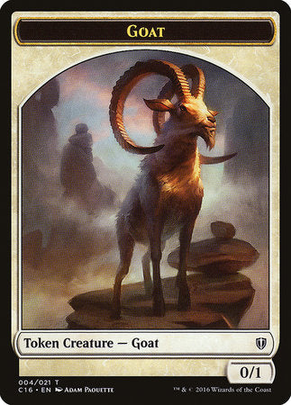 Goat // Thopter Double-sided Token [Commander 2016 Tokens] | Cracking-Singles