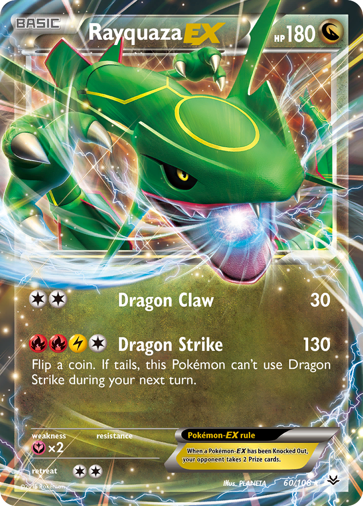 Rayquaza EX (60/108) [XY: Roaring Skies] | Cracking-Singles