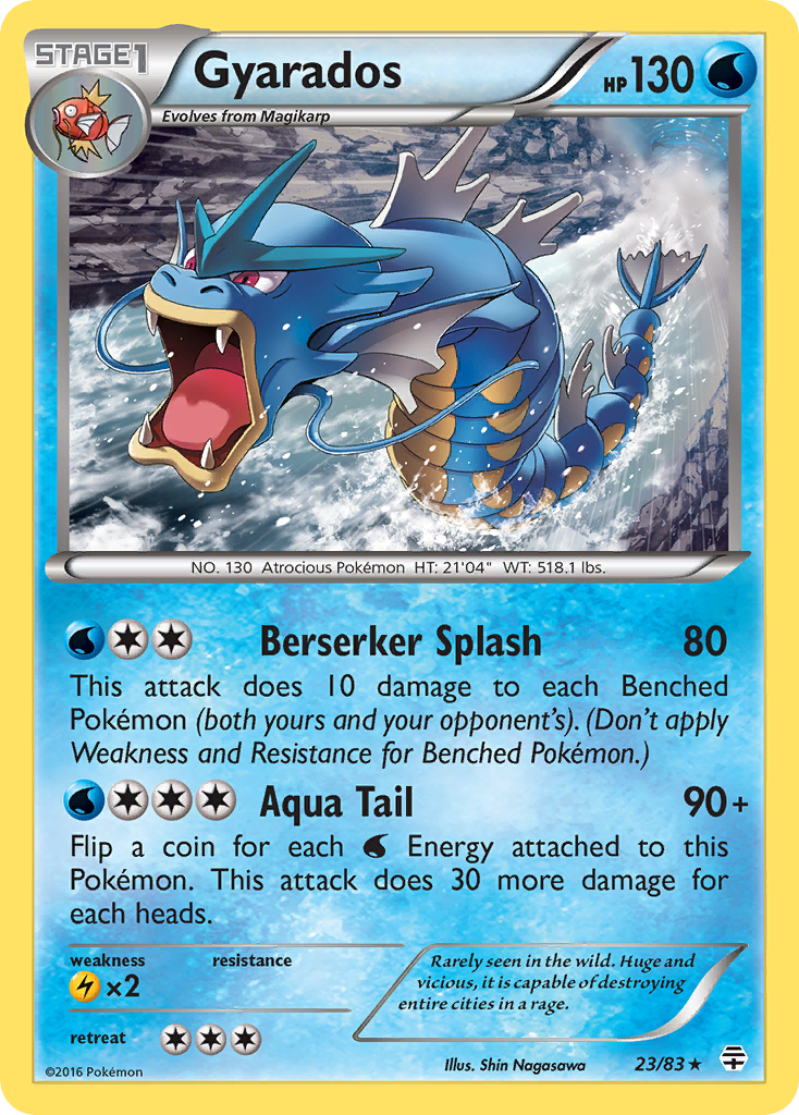 Gyarados (23/83) [XY: Generations] | Cracking-Singles